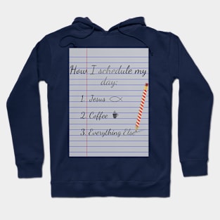 A Christian Daily Planner Hoodie